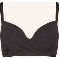 MARYAN MEHLHORN Maryan Mehlhorn Bügel-Bikini-Top Elements schwarz