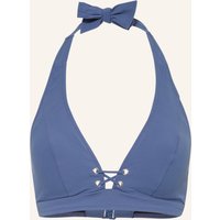 LIDEA Neckholder-Bikini-Top Seaside Serenity blau