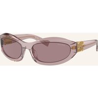 Miu Miu Miu Miu Sonnenbrille mu14zs lila