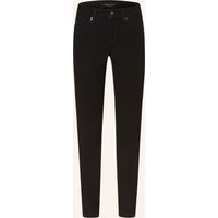 CAMBIO Skinny Jeans Parla schwarz