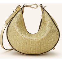 Fendi Fendi Handtasche Fendigraphy Mini Mit Schmucksteinen gold