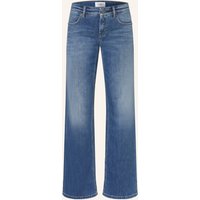 CAMBIO Wide Leg Jeans Tess blau