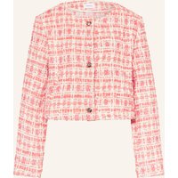 darling harbour Darling Harbour Bouclé-Jacke pink