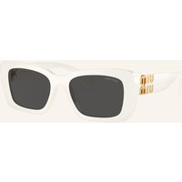 Miu Miu Sonnenbrille Mu 07ys weiss