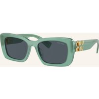 Miu Miu Miu Miu Sonnenbrille Mu 07ys gruen