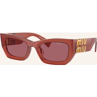 Miu Miu Miu Miu Sonnenbrille mu09ws rot