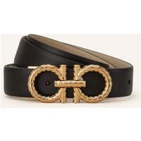 FERRAGAMO Ferragamo Ledergürtel schwarz
