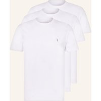 AllSaints Allsaints 3er-Pack T-Shirts Brace Ss weiss