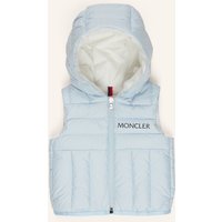 MONCLER enfant Moncler Enfant Daunenweste Nerville blau