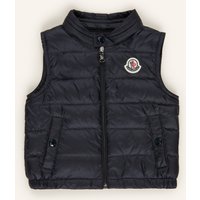 MONCLER enfant Moncler Enfant Daunenweste Amaury blau