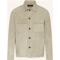 ARMA Arma Leder-Overjacket Mex gruen