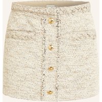 Isabel marant Isabel Marant Bouclé-Rock Gleny Mit Glitzergarn beige