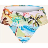 Seafolly Seafolly High-Waist-Bikini-Hose South Pacific blau