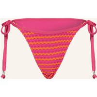 Seafolly Triangel-Bikini-Hose Mesh Effect pink