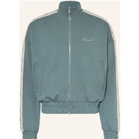 rough. Sweatjacke Mit Galonstreifen blau