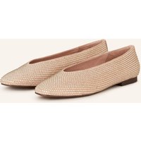 BIBI LOU Bibi Lou Ballerinas Mit Schmucksteinen rosegold