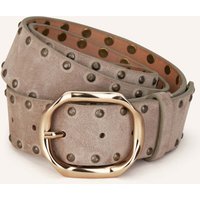Reptile's House Reptile's House Ledergürtel Cathy Mit Nieten beige