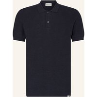 NOWADAYS Nowadays Strick-Poloshirt blau