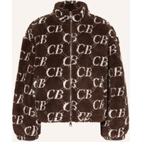 COLE BUXTON Cole Buxton Teddyfell-Jacke braun