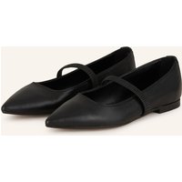 darling harbour Darling Harbour Mary-Jane-Ballerinas schwarz