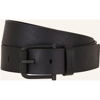 Boss Boss Ledergürtel Jax schwarz