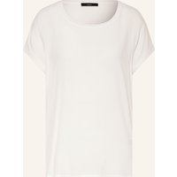 Oui Oui Blusenshirt Im Materialmix weiss