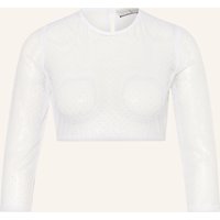 Johann & Johanna Johann & Johanna Dirndlbluse Mit 3/4-Arm weiss