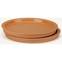 SERAX Serax 2er-Set Dessertteller Dune Xs braun