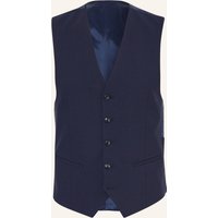 CG - CLUB of GENTS Cg - Club Of Gents Anzugweste Cg Carlton Extra Slim Fit blau