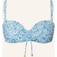 heidi klein Bandeau-Bikini-Top Camps Bay Beach blau