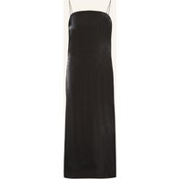 JACQUEMUS Jacquemus Cocktailkleid La Robe Carino Aus Satin schwarz