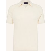 OLYMP SIGNATURE Olymp Signature Strick-Poloshirt weiss