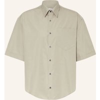 AMI PARIS Ami Paris Kurzarm-Hemd Comfort Fit beige