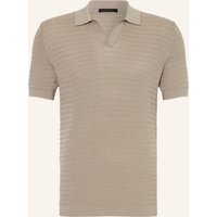 drykorn Drykorn Strick-Poloshirt Braian beige