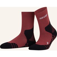 CEP Cep Trekking-Socken Light Merino Compression - Mid Cut rot