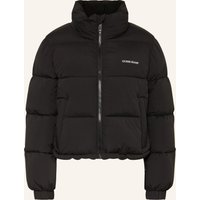 GUESS JEANS Guess Jeans Cropped-Steppjacke schwarz