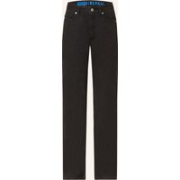 HUGO Straight Jeans Elyah schwarz