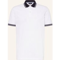 Olymp Olymp Piqué-Poloshirt Casual Fit weiss