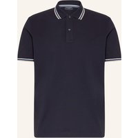 Olymp Olymp Piqué-Poloshirt Casual Fit blau