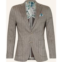 PAUL Paul Anzugsakko Slim Fit Mit Leinen braun