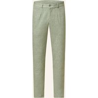 PAUL Paul Anzughose Slim Fit Aus Jersey gruen