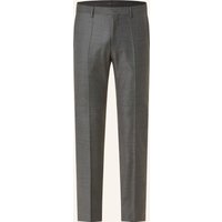 ROY ROBSON Roy Robson Anzughose Slim Fit grau