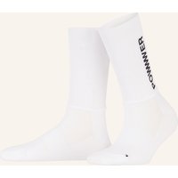 FINGERSCROSSED Fingerscrossed Radsocken Aero weiss