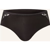 mey Slip Serie Poetry Vogue Aus Satin schwarz