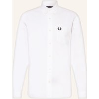 Fred Perry Fred Perry Hemd Regular Fit weiss