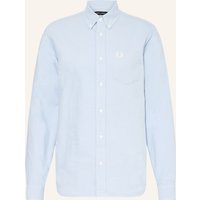 Fred Perry Fred Perry Hemd Regular Fit blau