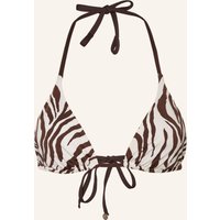 Max Mara BEACHWEAR Max Mara Beachwear Triangel-Bikini-Top Aurora braun