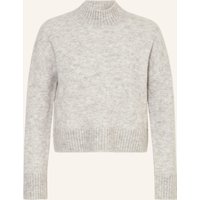 Mrs & HUGS Mrs & Hugs Pullover Mit Mohair grau