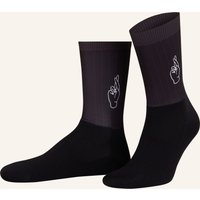 FINGERSCROSSED Fingerscrossed Radsocken Aero schwarz