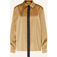 STINE GOYA Stine Goya Hemdbluse Aus Satin beige